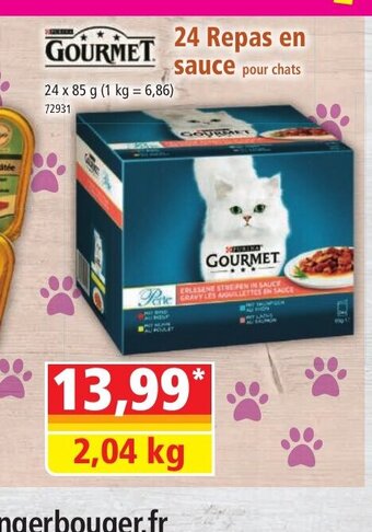 Norma 24 Repas en sauce pour chats offre