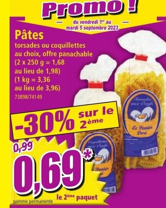 Norma Pâtes offre