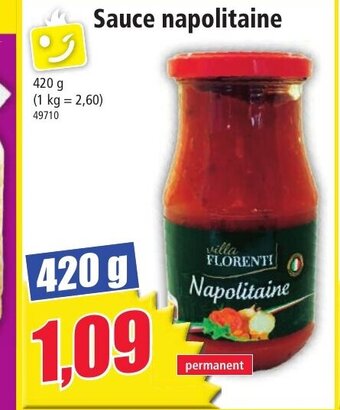Norma Sauce napolitaine offre