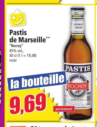 Norma Pastis de Marseille** offre