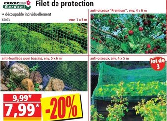 Norma Filet de protection offre