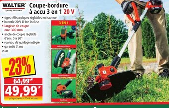 Norma WALTER Coupe-bordure offre