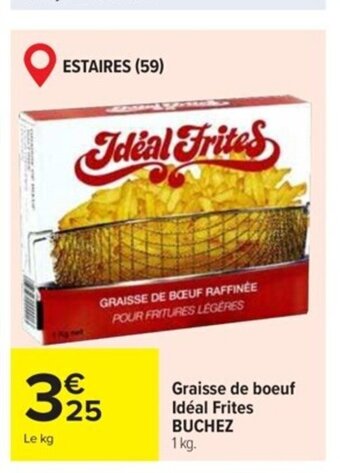 Carrefour Market Graisse de boeuf Idéal Frites offre