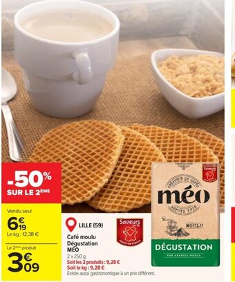 Café moulu Dégustation MÉO