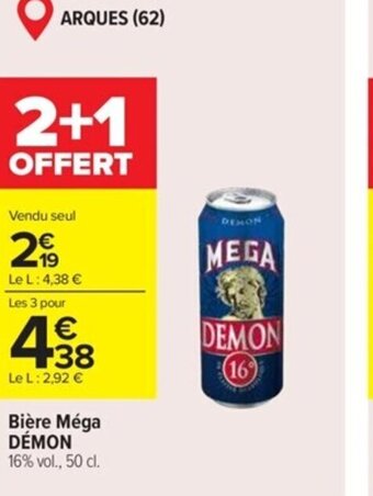 Bière Méga DÉMON