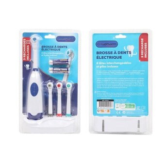 Carrefour Cosypharm brosse à dents à tête rotative offre