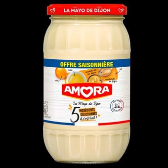 Carrefour Amora mayonnaise de dijon offre saisonnière offre
