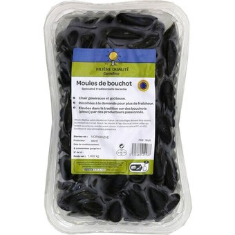 Carrefour Market Moules de bouchot filiere qualite carrefour offre