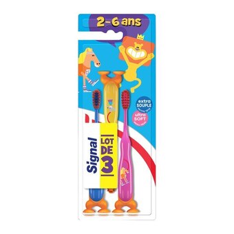 Carrefour Signal brosse à dents enfant offre