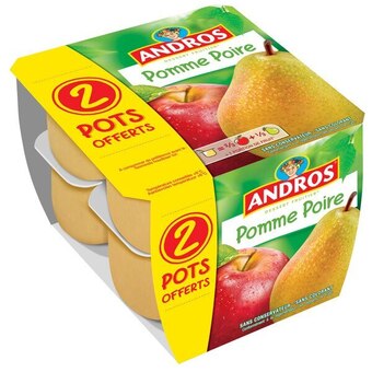Carrefour Andros desserts fruitiers offre