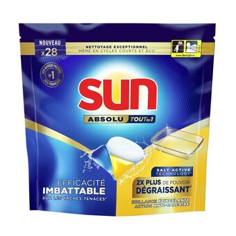 Carrefour Sun capsules lave-vaisselle offre