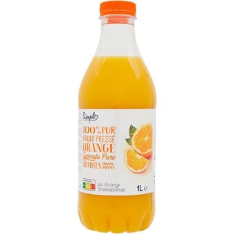 Carrefour Market Simpl pur jus d'orange offre