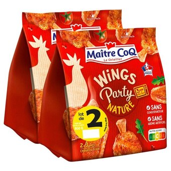 Carrefour Market Maître coq wings party offre