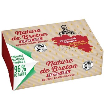 Carrefour Market Nature de breton beurre traditionnel offre