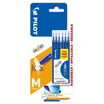 Carrefour Market Pilot 6 recharges frixion bleu offre