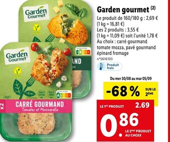 Lidl Garden gourmet (2) offre