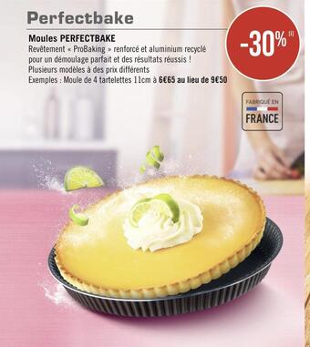 Casino Supermarchés Moules perfectbake offre