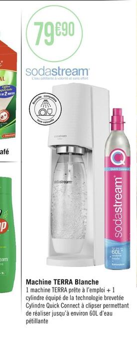 Sodastream machine terra blanche