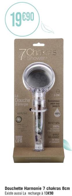 Harmonie douchette 7 chakras 8cm