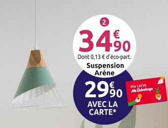 Suspension arène