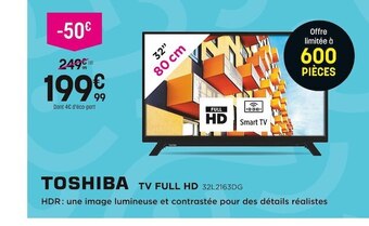 Pulsat Toshiba tv full hd offre