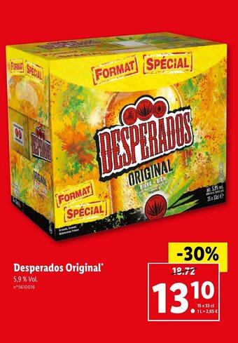 Lidl Desperados Original* offre