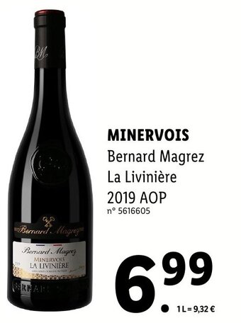 Lidl MINERVOIS Bernard Magrez offre