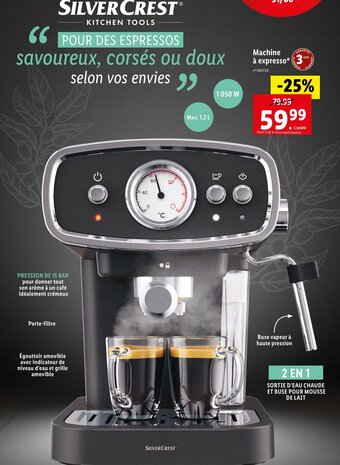 Lidl Machine à expresso* 3AN offre