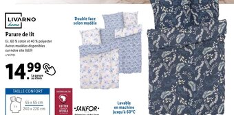 Lidl Parure de lit offre