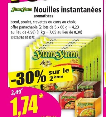 Norma Nouilles instantanées offre