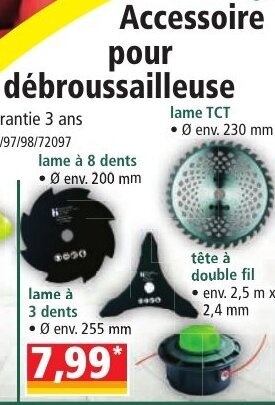 Norma Accessoire pour débroussailleuse offre