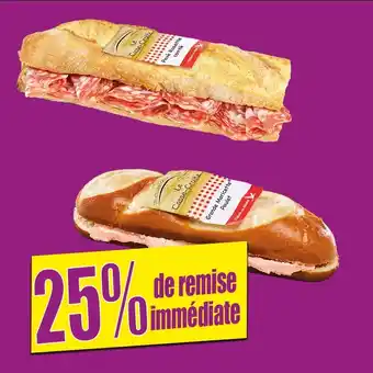 Norma Grande moricette ou sandwich pavé offre