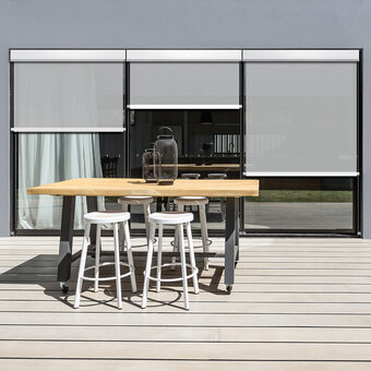 Castorama Store enrouleur tamisant extérieur blanc 210 x 300 cm offre