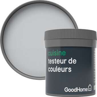 Castorama Testeur peinture cuisine goodhome gris melville mat 50ml offre