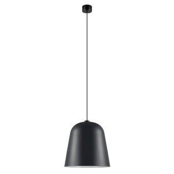 Castorama Suspension calume ebony goodhome 38cm ip20 e27 gris offre