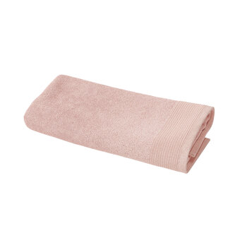 Castorama Serviette de toilette rose nude koros 100 x 50 cm goodhome offre