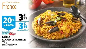 Auchan PAËLLA offre