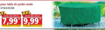 Norma pour table de jardin ronde offre