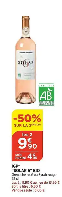 Bi1 Igp offre