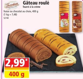 Norma Gâteau roulé fourré à la crème offre