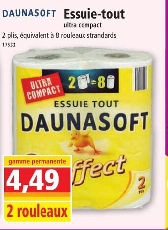 Norma DAUNASOFT Essuie-tout ultra compact offre