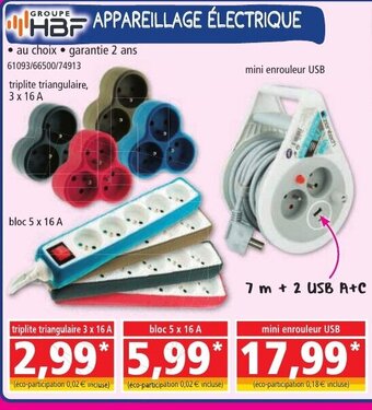 Norma APPAREILLAGE ÉLECTRIQUE offre