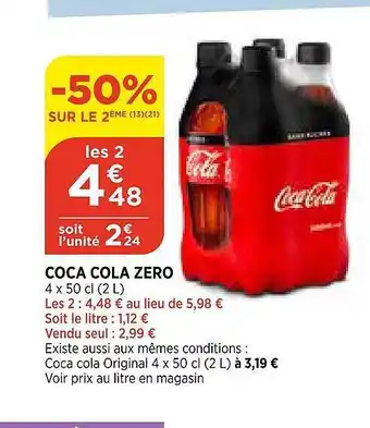 Bi1 Coca Cola Zero offre