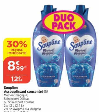 Bi1 Soupline Assouplissant concentré (14) offre