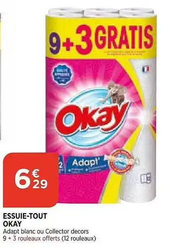 Bi1 Essuie-tout Okay offre