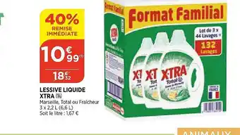 Bi1 Lessive Liquide Xtra offre