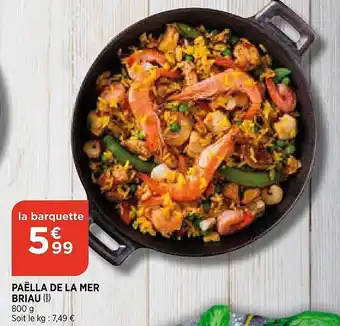 Bi1 Paëlla De La Mer Briau offre