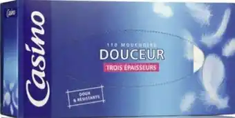 Mouchoirs boîte Douceur Trois épaisseurs
