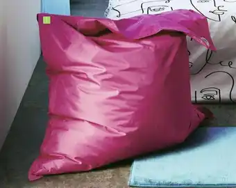 Maxi coussin uni fuchsia