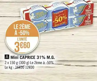 Mini CAPRICE 31% M.G.